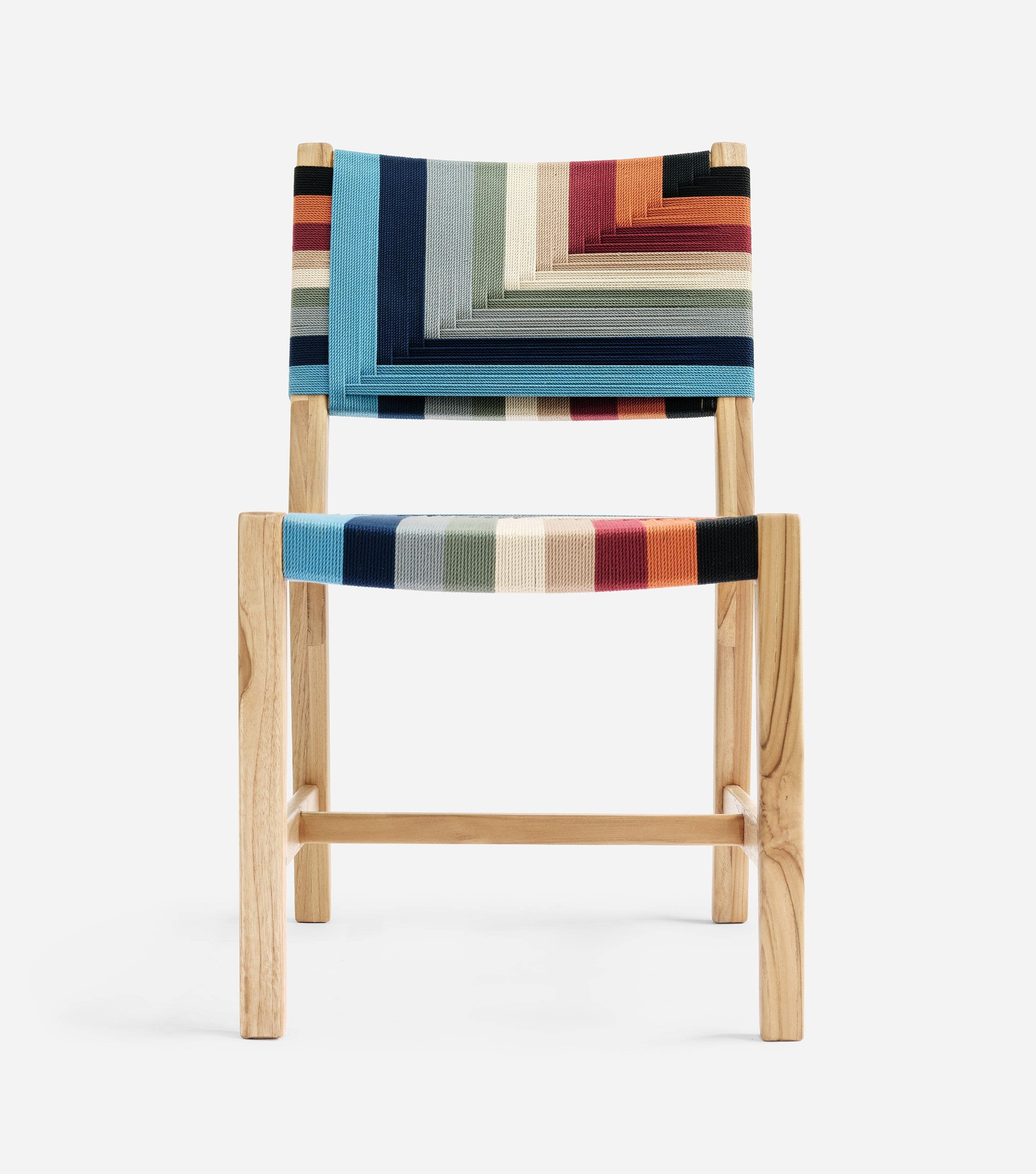 Monimbo Dining Chair Woven Vaqueano Cord | Forever Furniture by MasayaCo