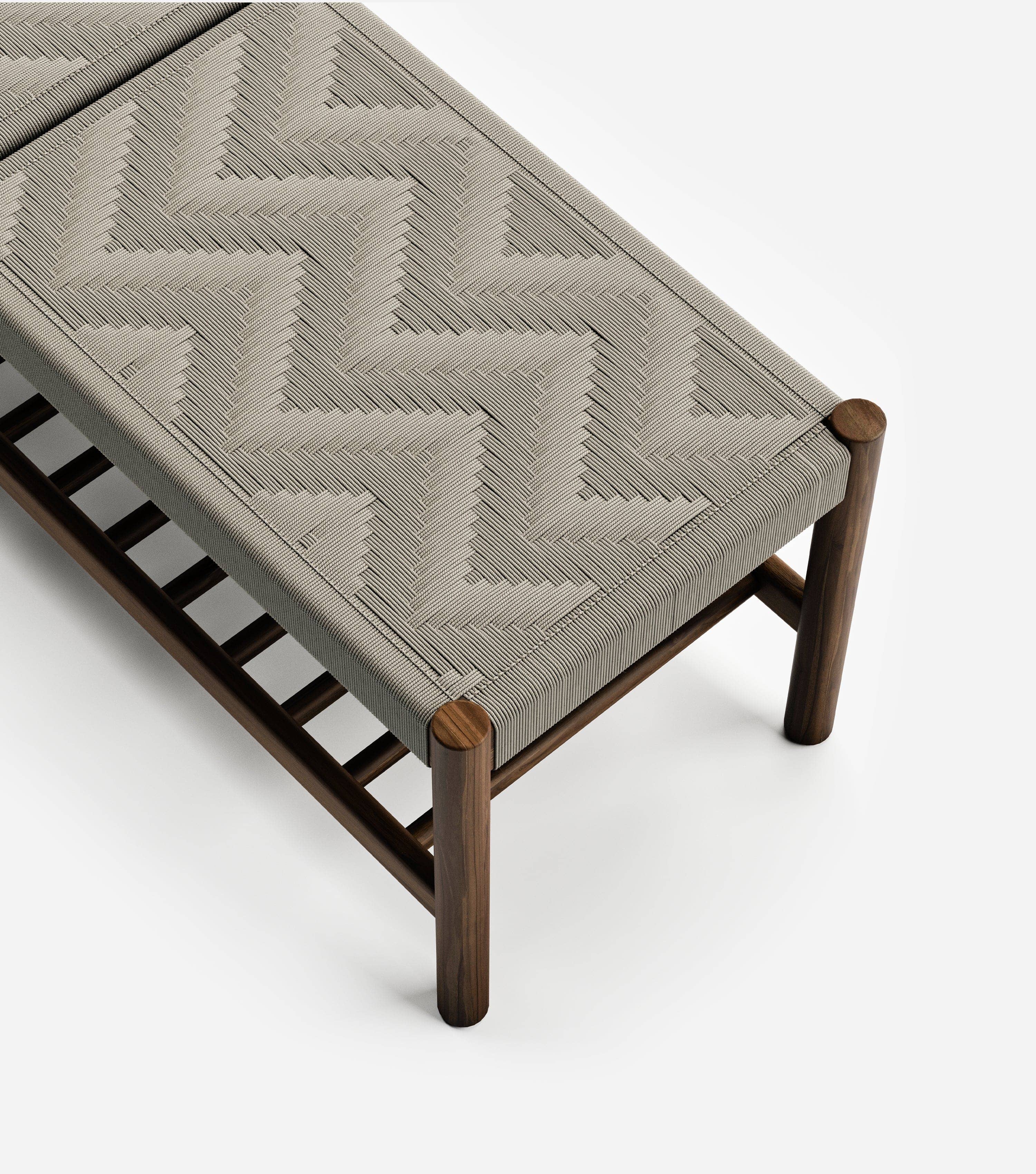 Coffee / Taupe Chevron Cord / Medium