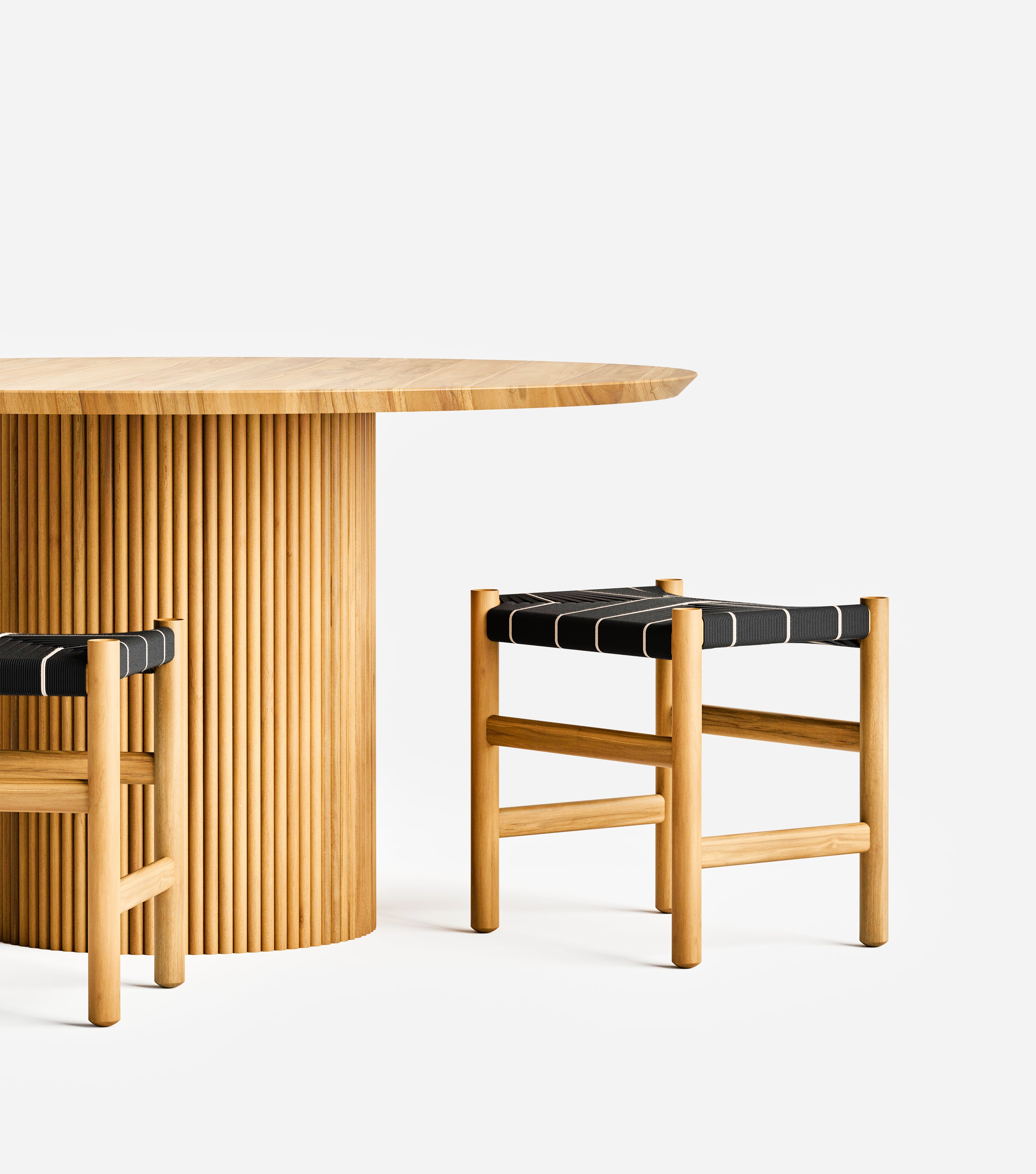 Natural / Grafik Black & Naturaline Pattern