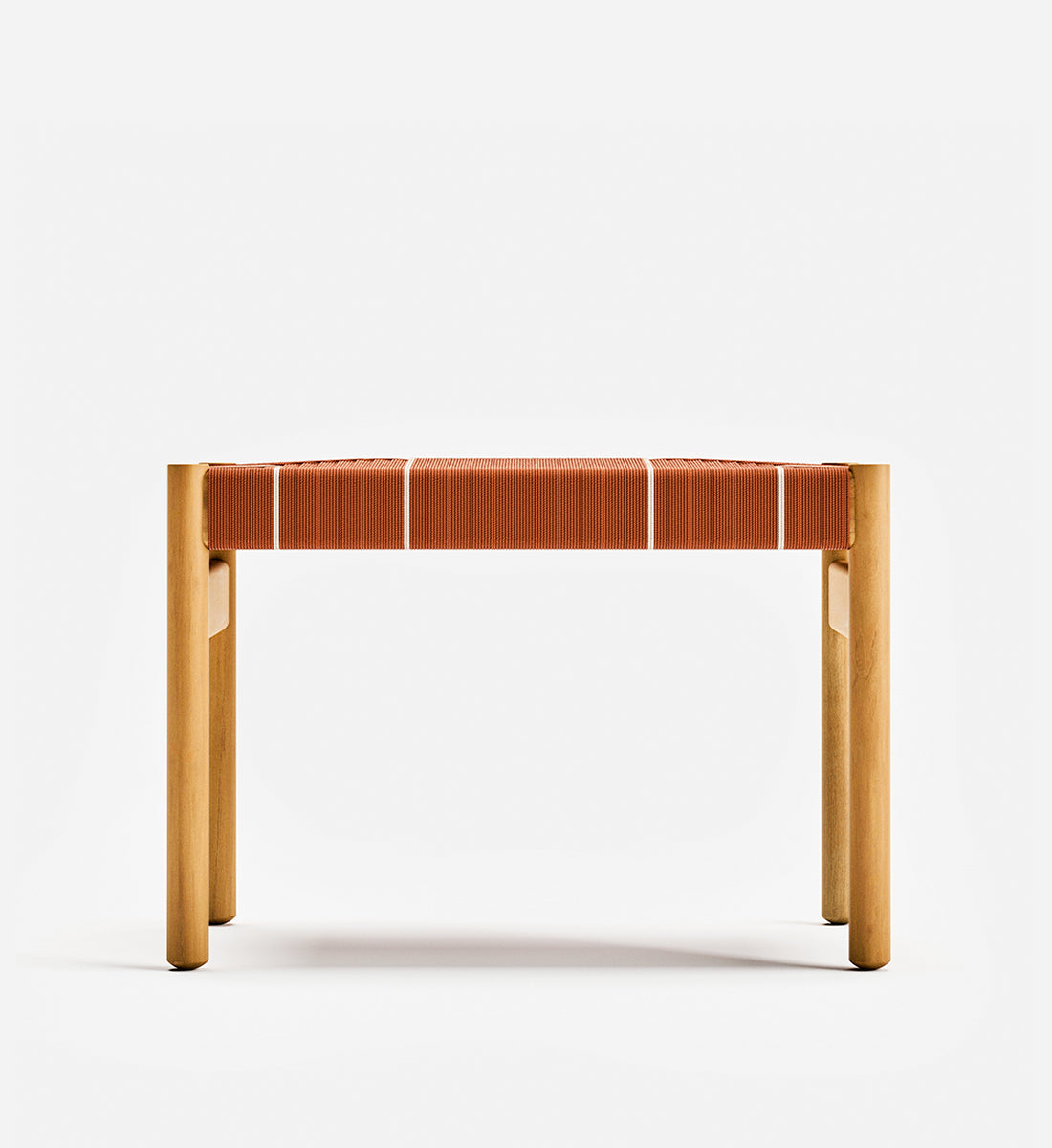 Santa Cruz Bench Woven Mot Mot Cord | Forever Furniture by MasayaCo