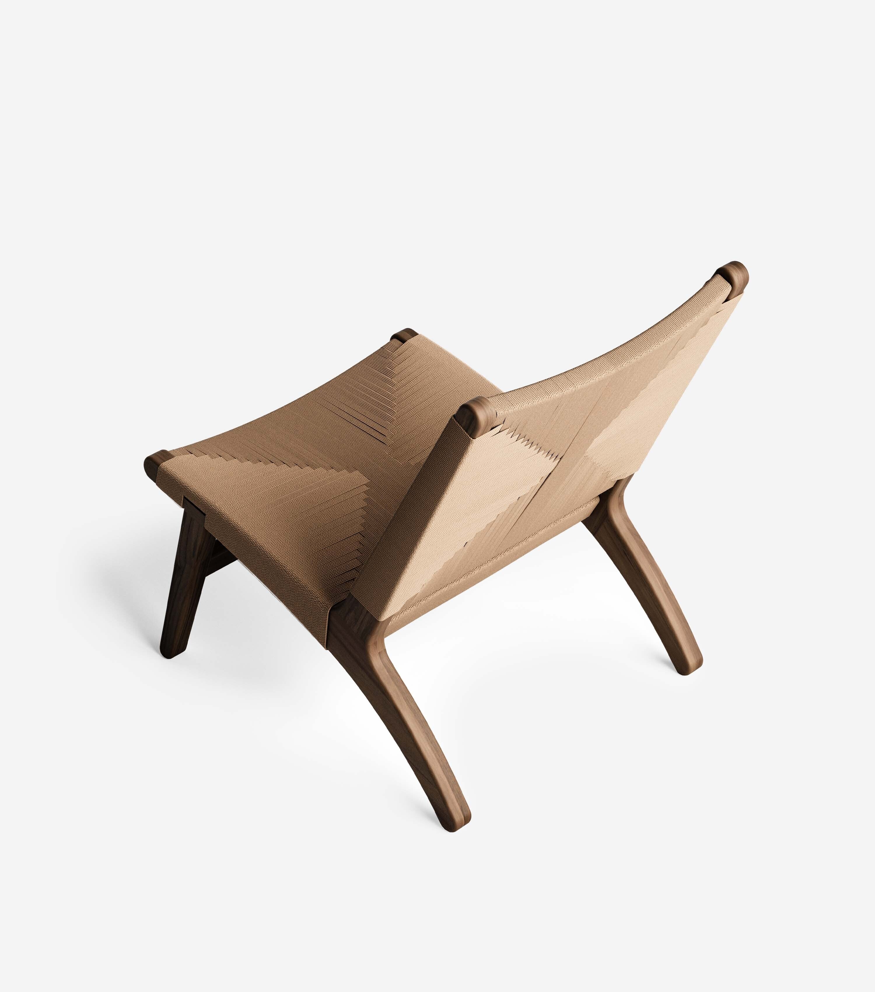 Coffee / Khaki Cross Braided Cord