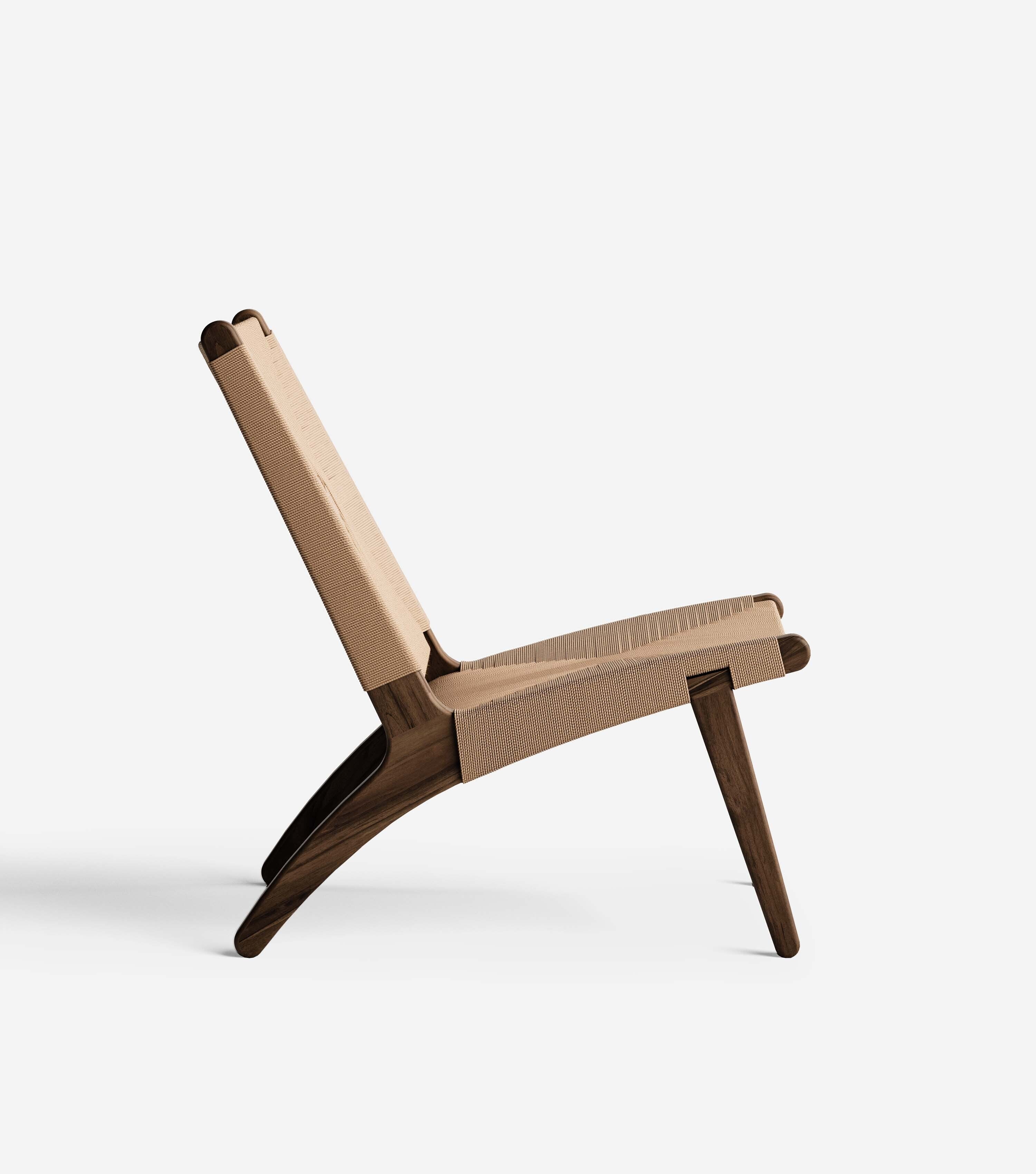 Coffee / Khaki Cross Braided Cord