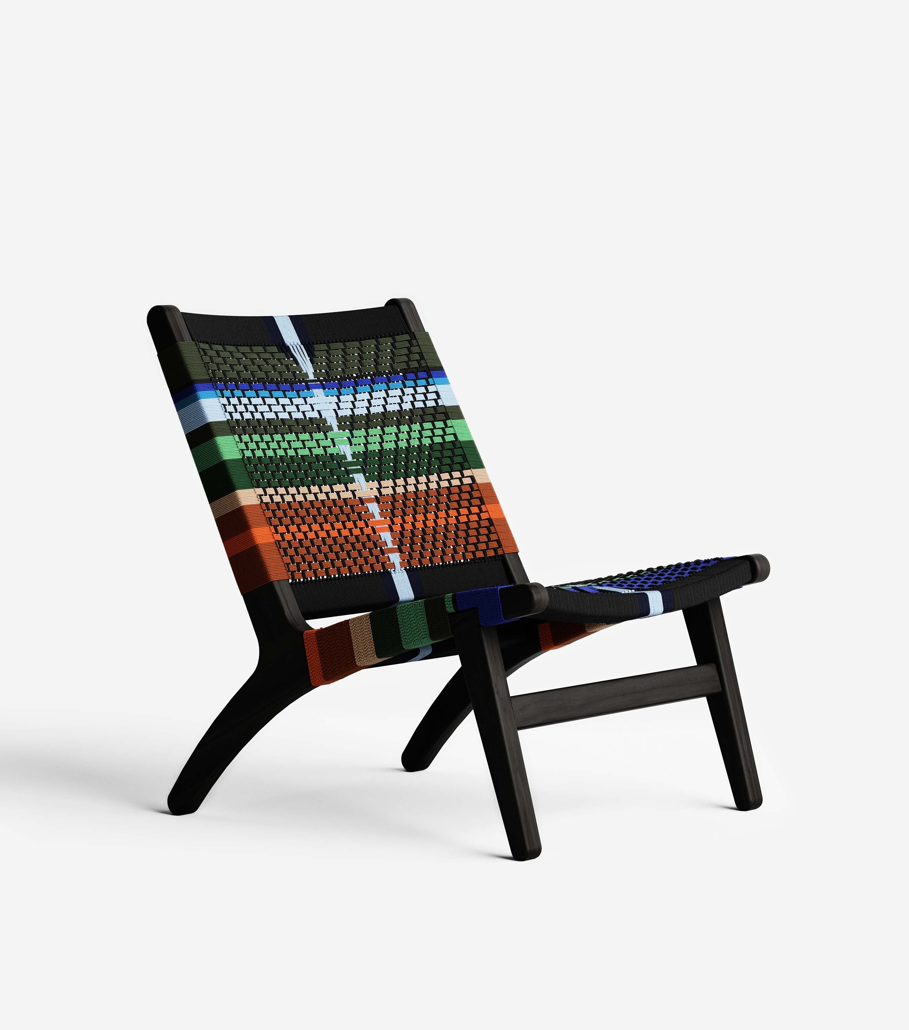 Charcoal / Mot Mot Pattern