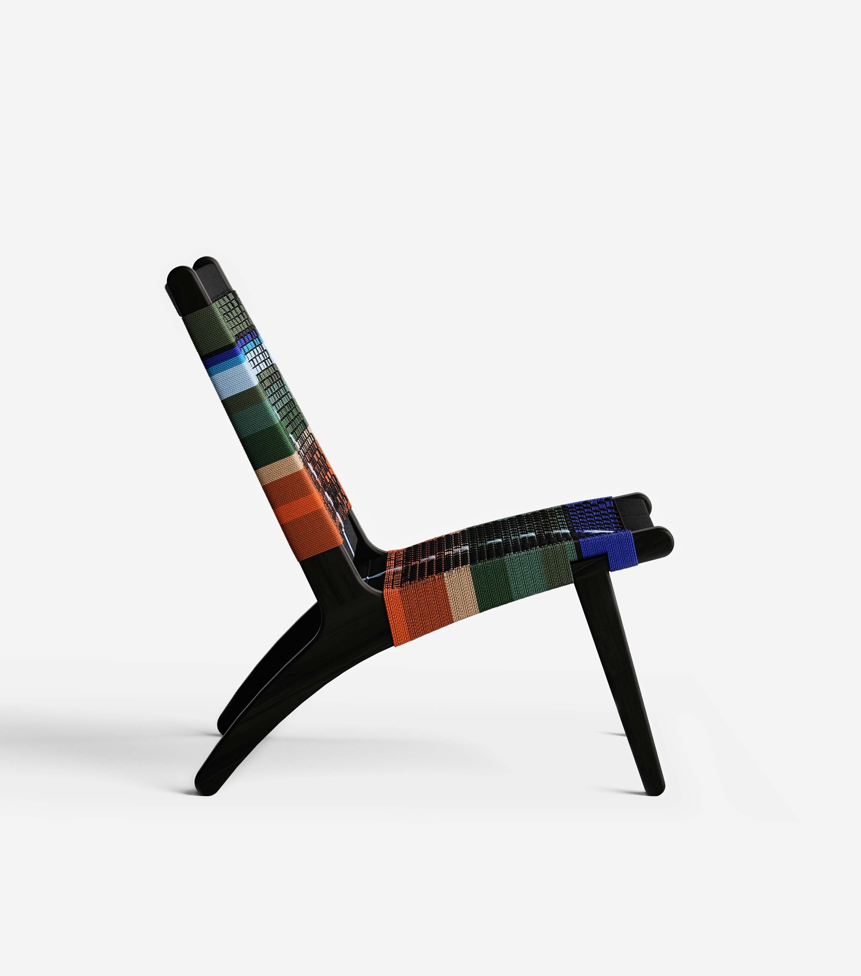 Charcoal / Mot Mot Pattern