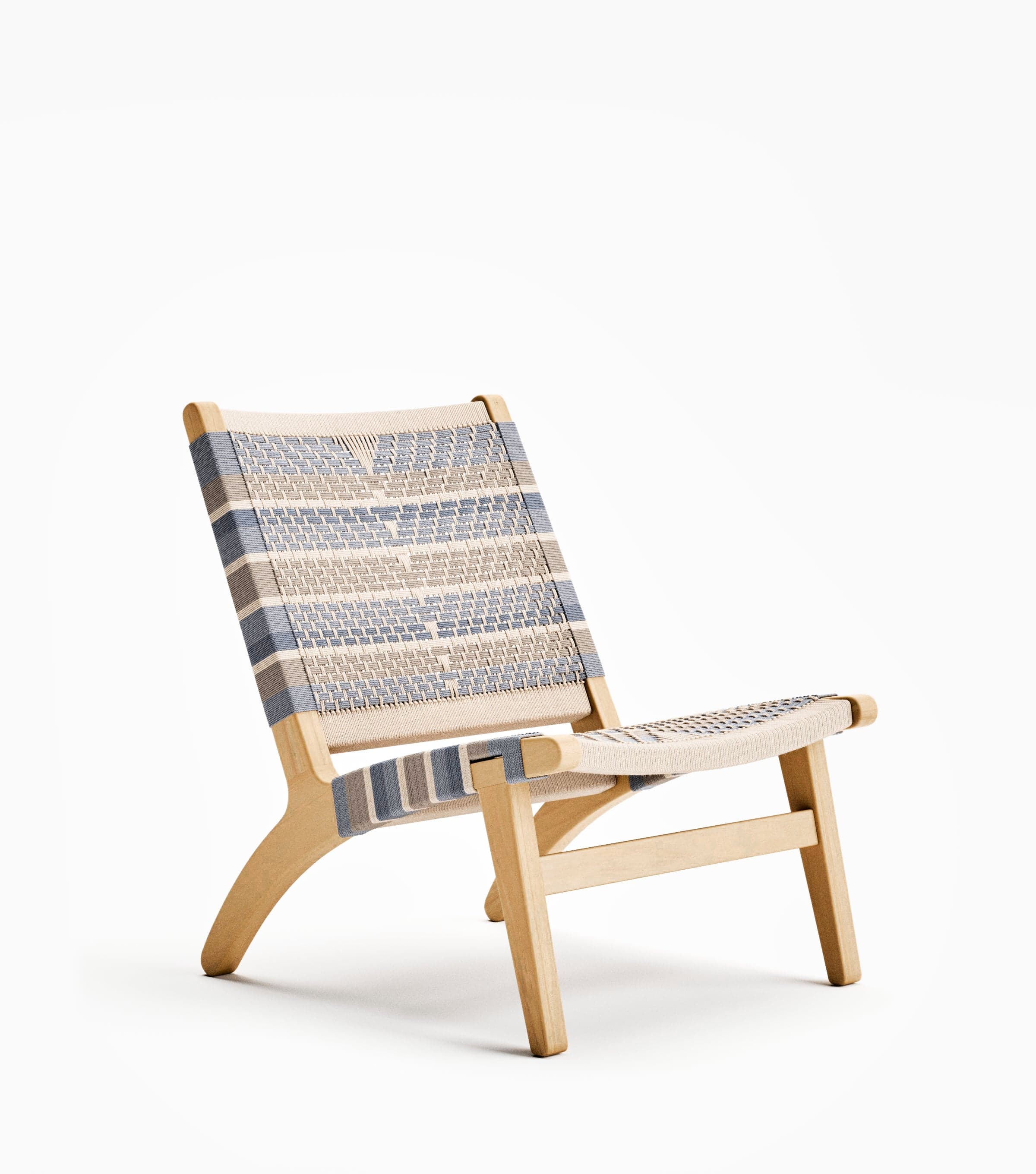 【未使用品】MUNI CARPETS チェアラグ　〜牡丹唐草〜 5000_MasayaLoungeChair_SerenaP