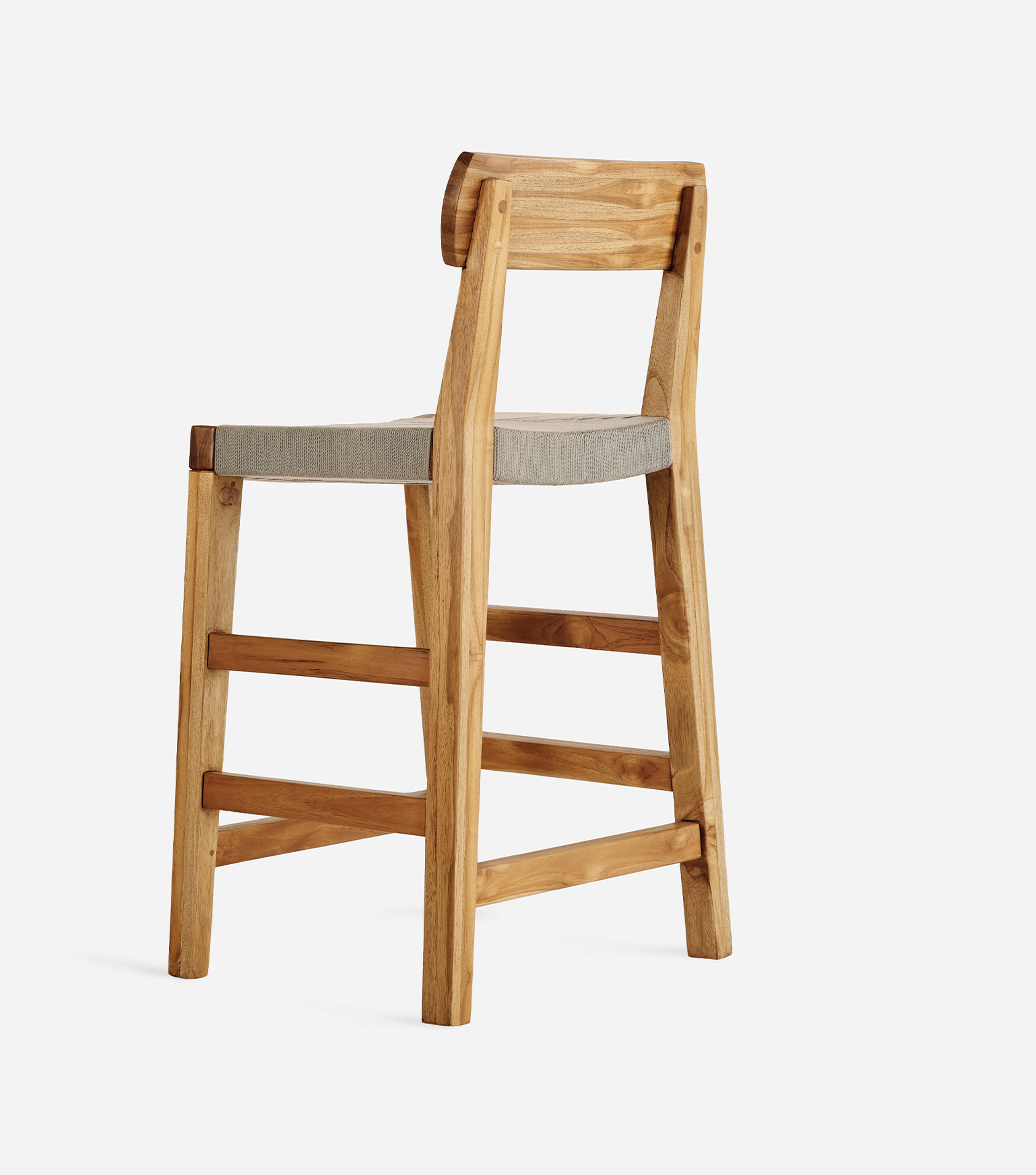 Natural / Khaki Cross Braided Cord / Counter Height