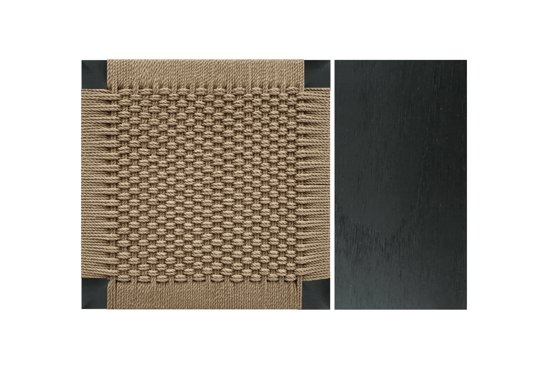 Charcoal / Khaki Manila / Large