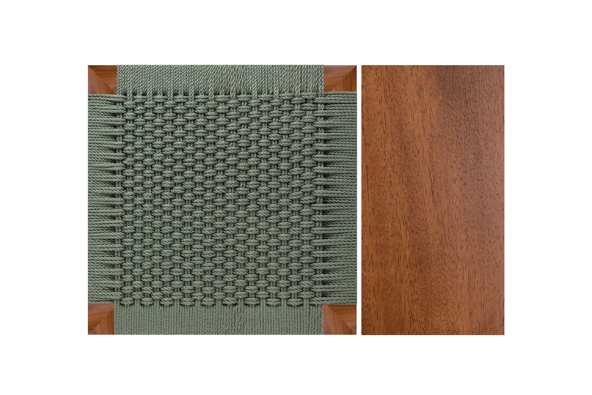 Mahogany / Basil Manila / Small