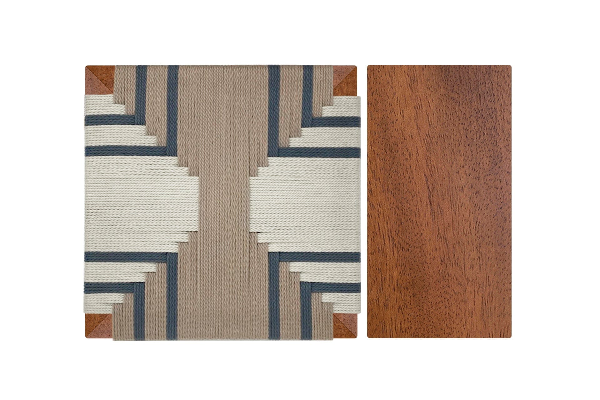 Mahogany / Barks Pattern