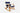 Teak / Navy Stripe Pattern