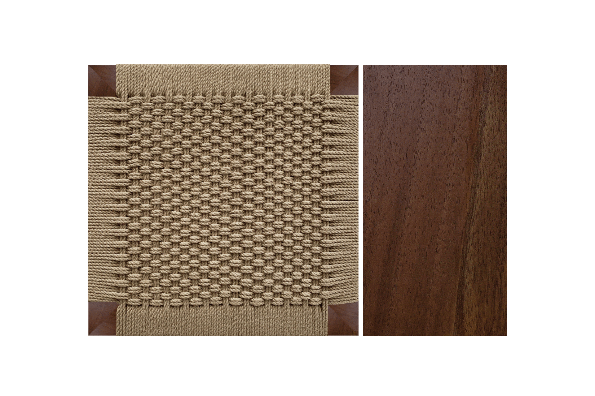 Walnut / Khaki Manila / Large